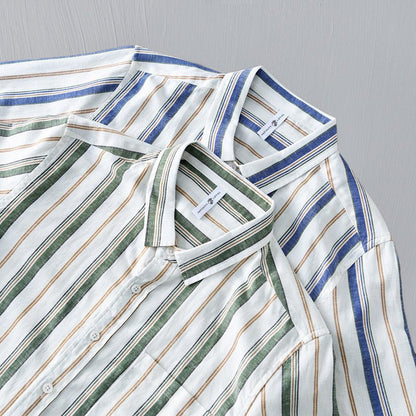 James Scott Striped Summer Shirt - Infinityloyal
