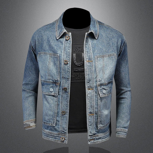 James Scott Traveler Denim Jacket - Infinityloyal