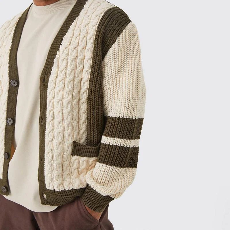 James Scott Vintage Charm Knit Cardigan - Infinityloyal