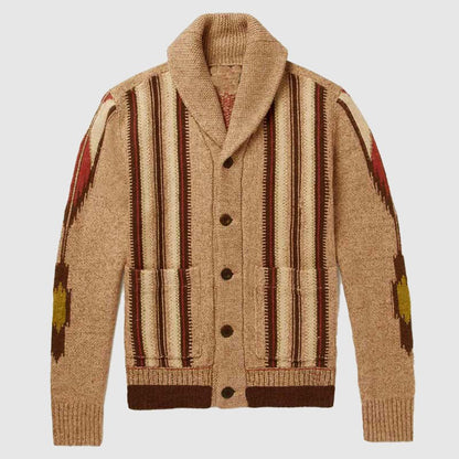 James Vintage Jacquard Cardigan - Infinityloyal