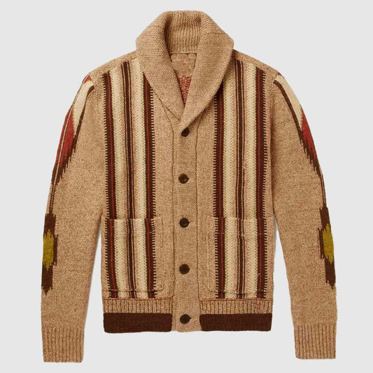 James Vintage Jacquard Cardigan - Infinityloyal