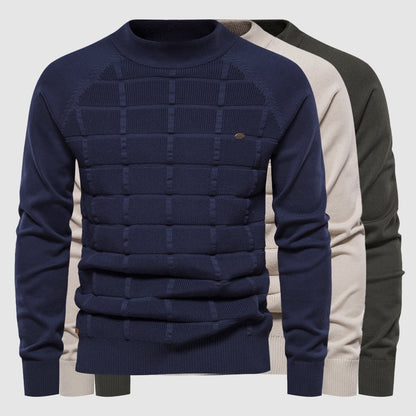 Jason Casual Cotton Knit Sweater - Infinityloyal