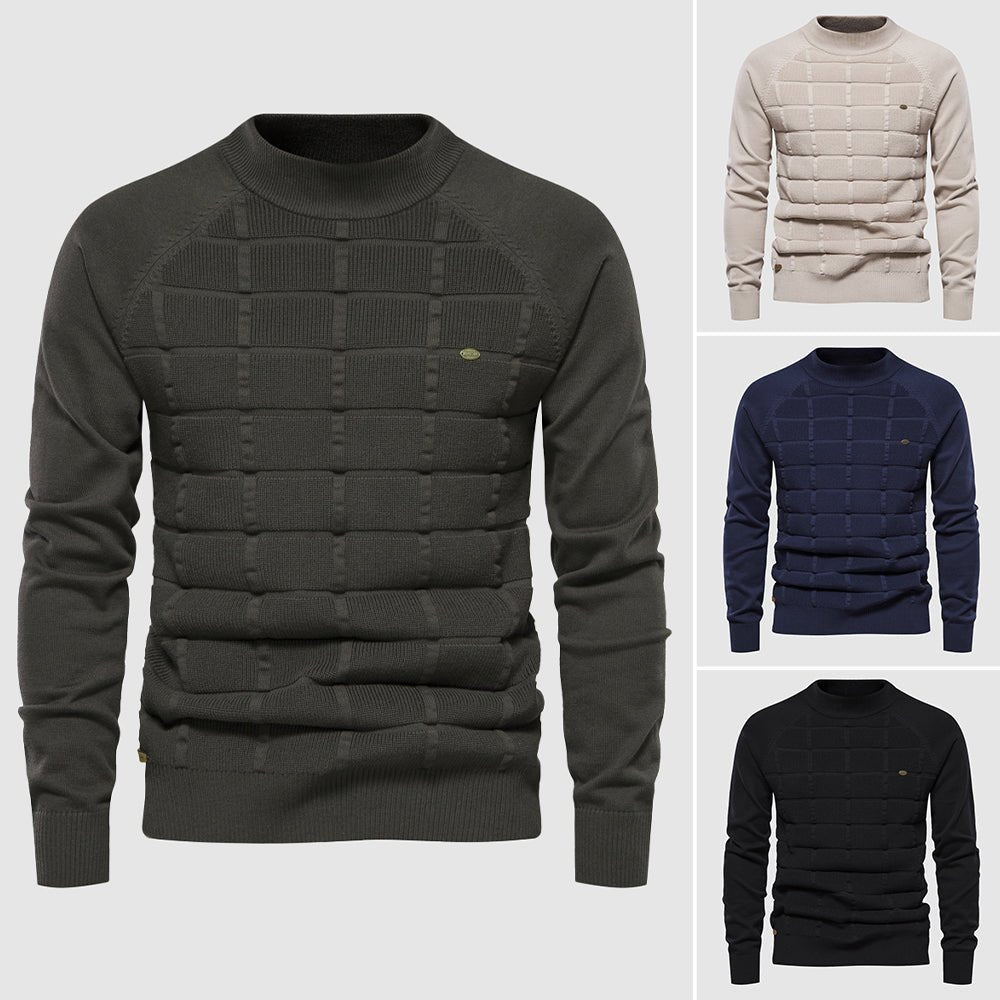 Jason Casual Cotton Knit Sweater - Infinityloyal