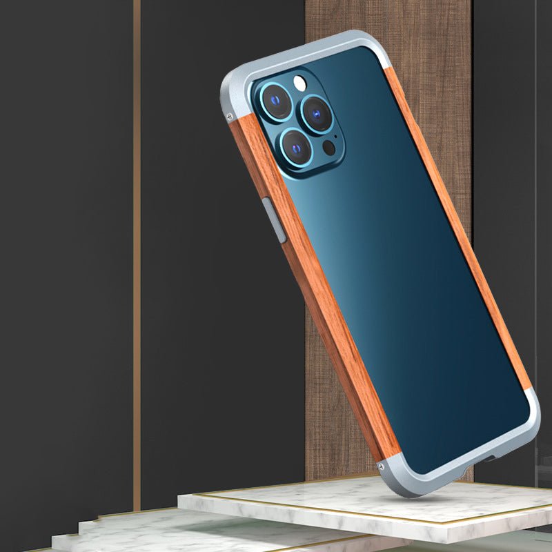 Legion Metal - Wood iPhone Case - Infinityloyal