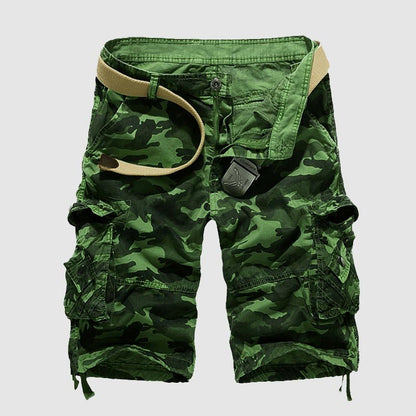 Lincoln Camouflage Cargo Shorts - Infinityloyal