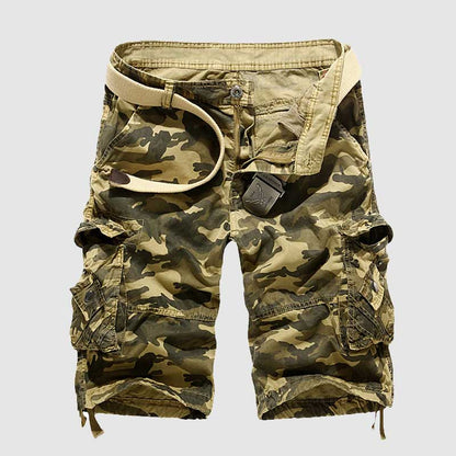 Lincoln Camouflage Cargo Shorts - Infinityloyal