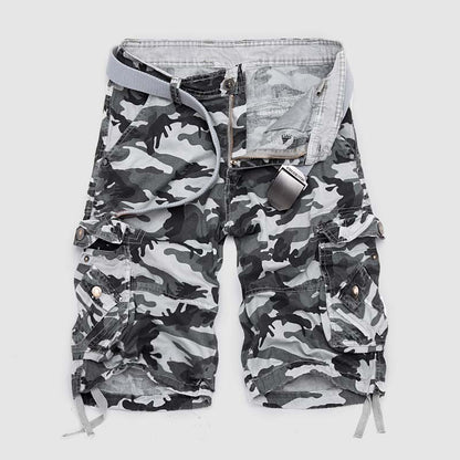 Lincoln Camouflage Cargo Shorts - Infinityloyal