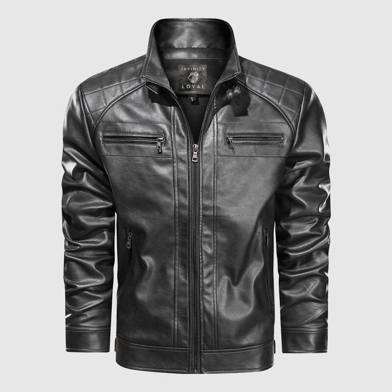 Lion Leather Jacket - Infinityloyal