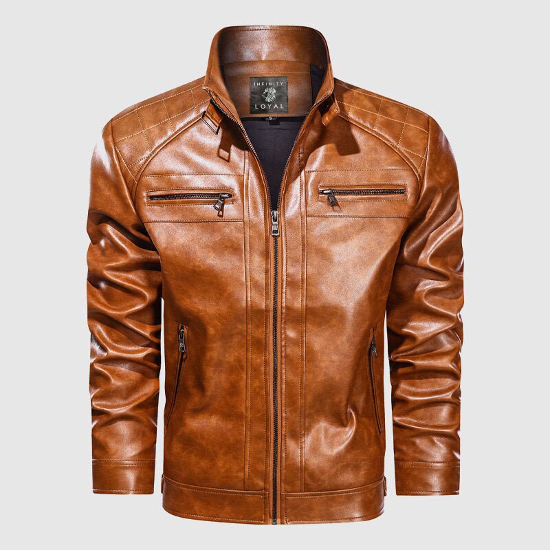 Lion Leather Jacket - Infinityloyal