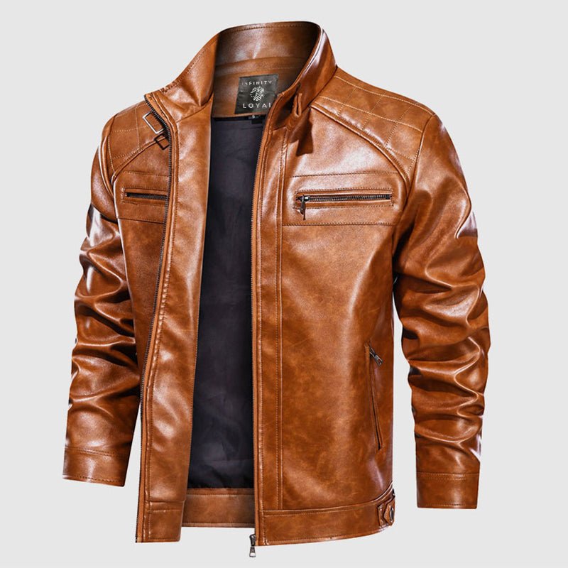 Lion Leather Jacket - Infinityloyal