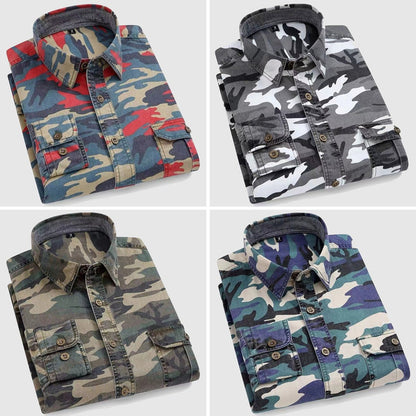 Marksman Camouflage Cotton Shirt - Infinityloyal