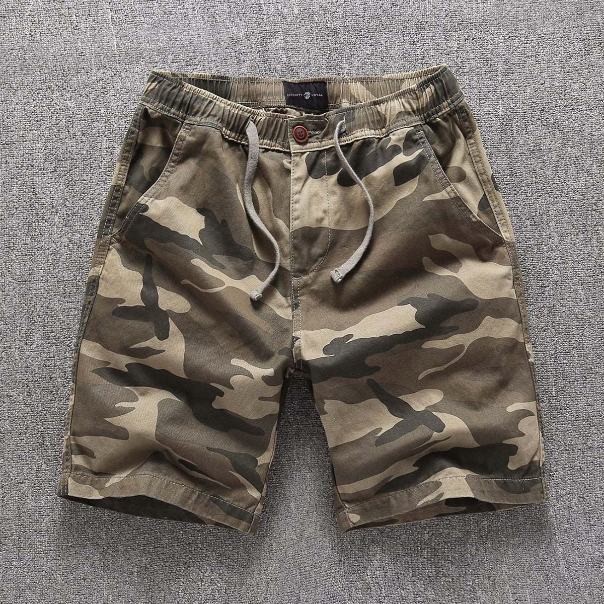 Marksman Casual Camouflage Shorts - Infinityloyal