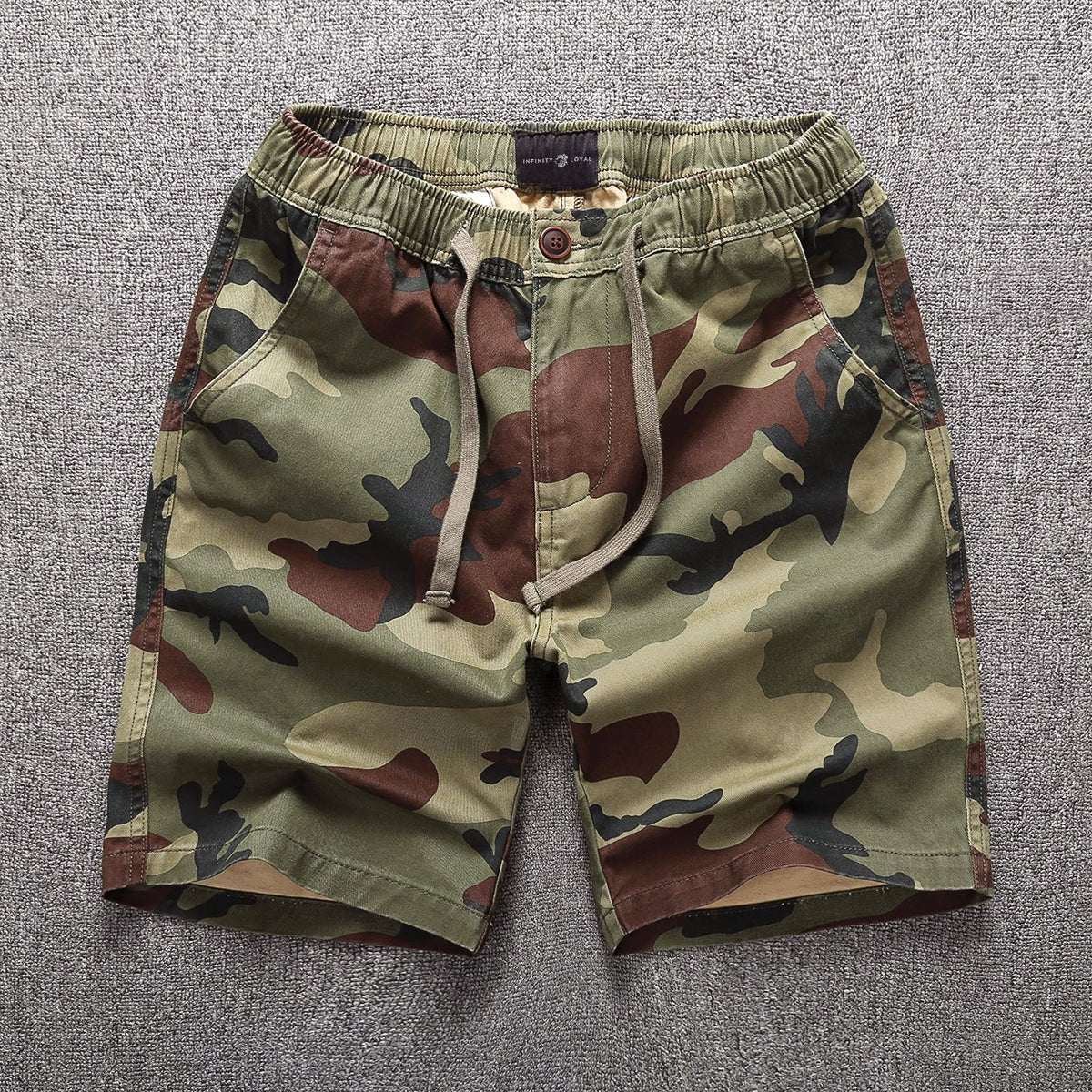 Marksman Casual Camouflage Shorts - Infinityloyal