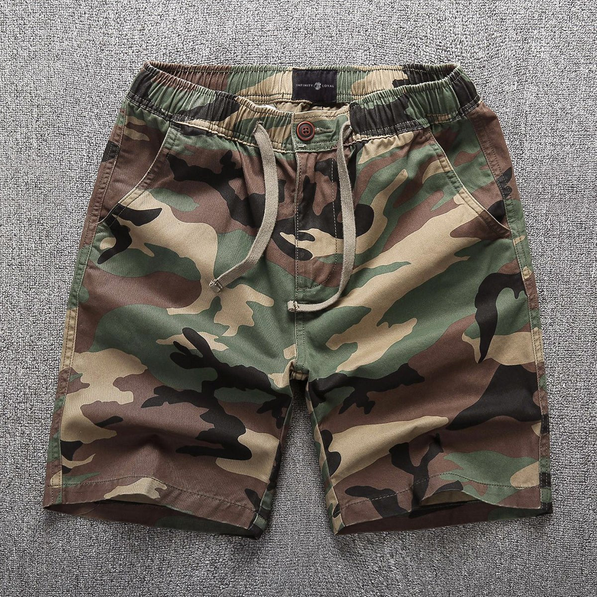 Marksman Casual Camouflage Shorts - Infinityloyal
