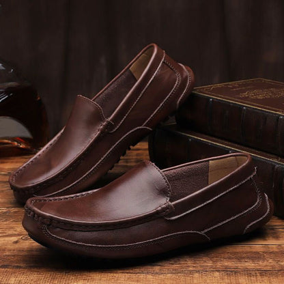 Masters Genuine Leather Loafers - Infinityloyal
