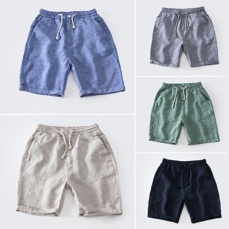 Paris Casual Linen Shorts - Infinityloyal