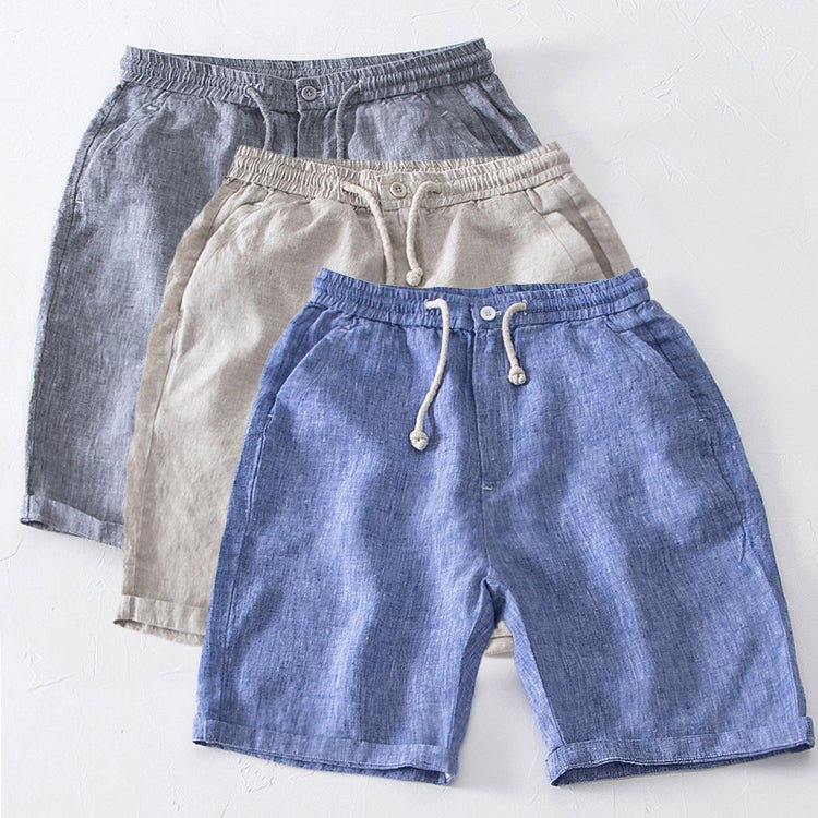 Paris Casual Linen Shorts - Infinityloyal