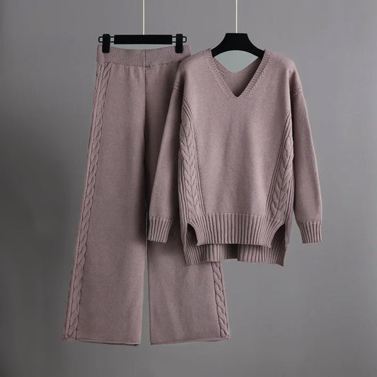 Paris Knitted 2 - Piece Set - Infinityloyal
