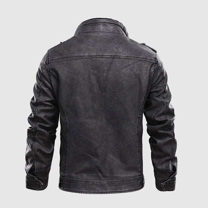 Revenge Leather Jacket - Infinityloyal