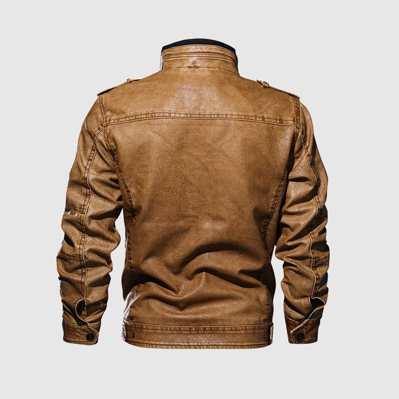 Revenge Leather Jacket - Infinityloyal