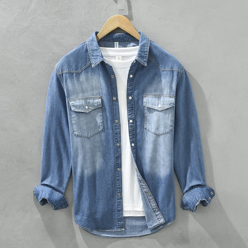 San Francisco Spring Denim Shirt - Infinityloyal