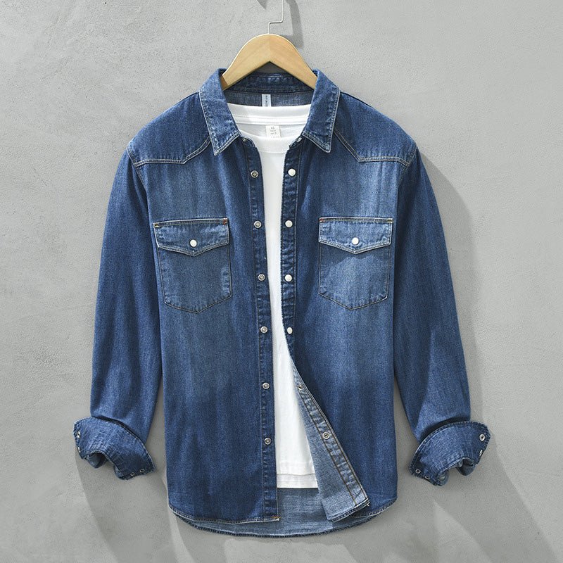San Francisco Spring Denim Shirt - Infinityloyal