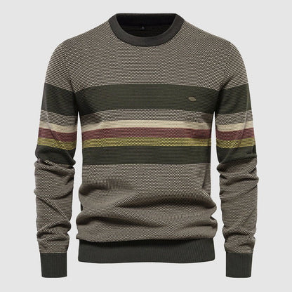 Skyline Casual Striped Sweater - Infinityloyal