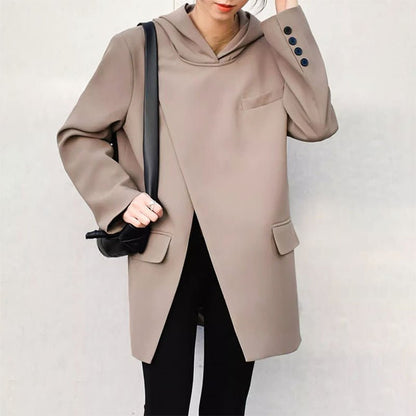 Sophie Malou Hooded Urban Blazer - Infinityloyal