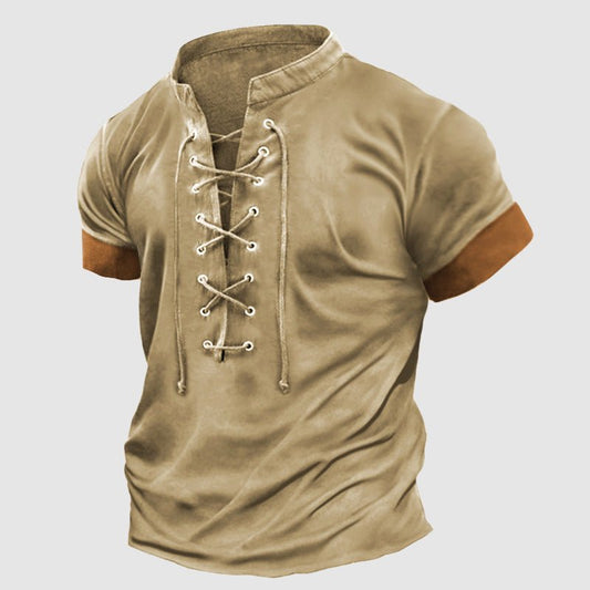 Stallone Classic Henley Shirt - Infinityloyal