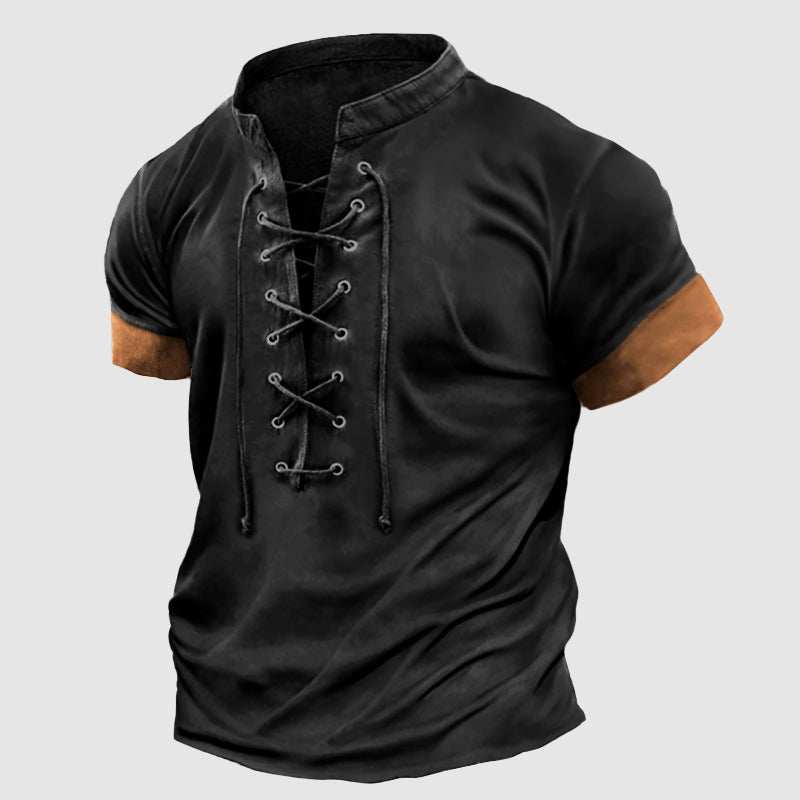 Stallone Classic Henley Shirt - Infinityloyal