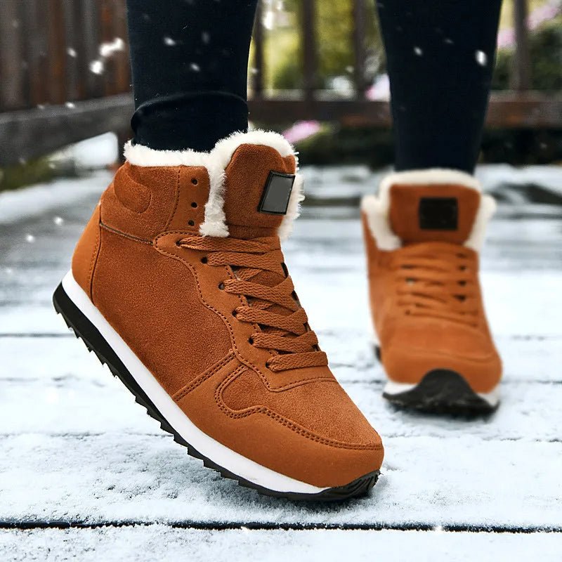 SummitPro Suede Snow Shoes - Infinityloyal