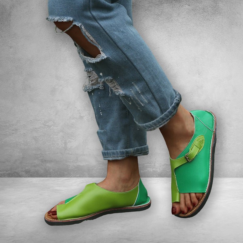The Artist Patchwork Sandals - Infinityloyal