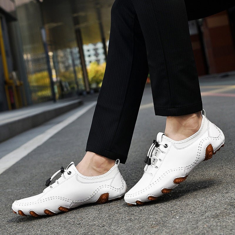 Venice Sailor Leather Loafers - Infinityloyal
