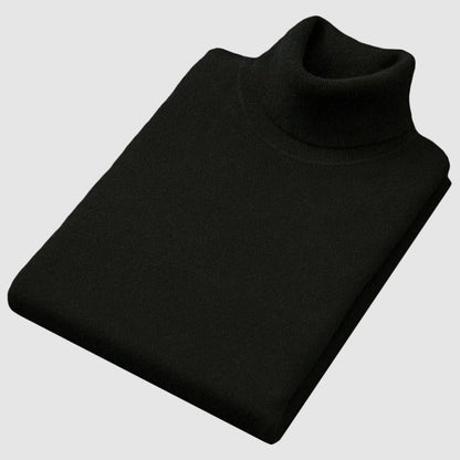 Vincenzo Cotton-Cashmere Turtleneck - Infinityloyal