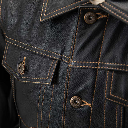 Vintage Biker Genuine Leather Jacket - Infinityloyal